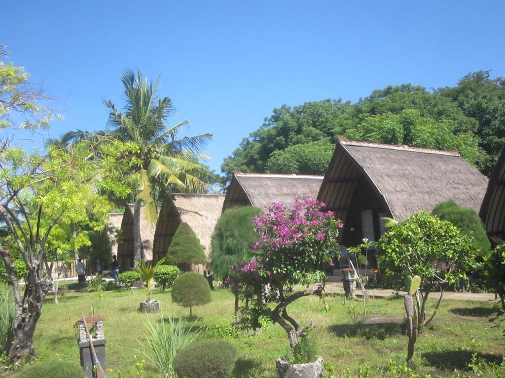 Sandy Beach Bungalows Gili Air Extérieur photo
