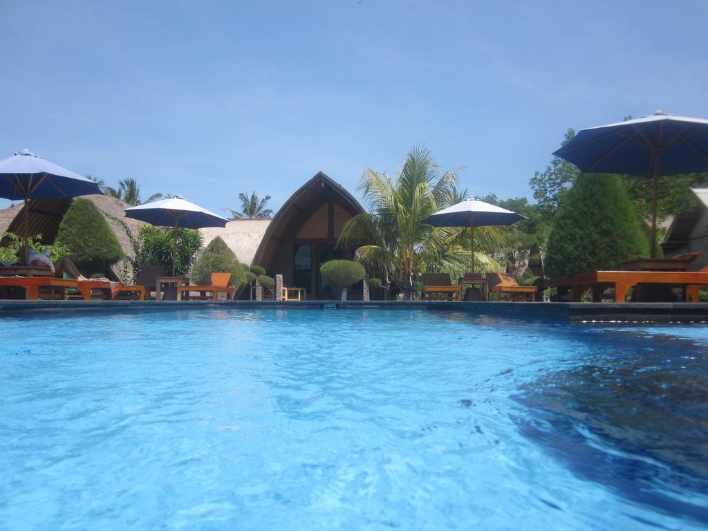 Sandy Beach Bungalows Gili Air Extérieur photo