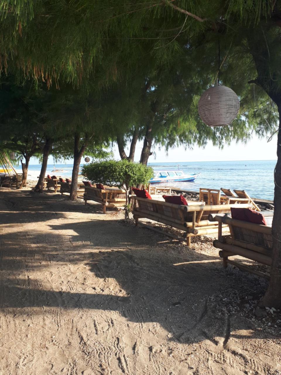 Sandy Beach Bungalows Gili Air Extérieur photo