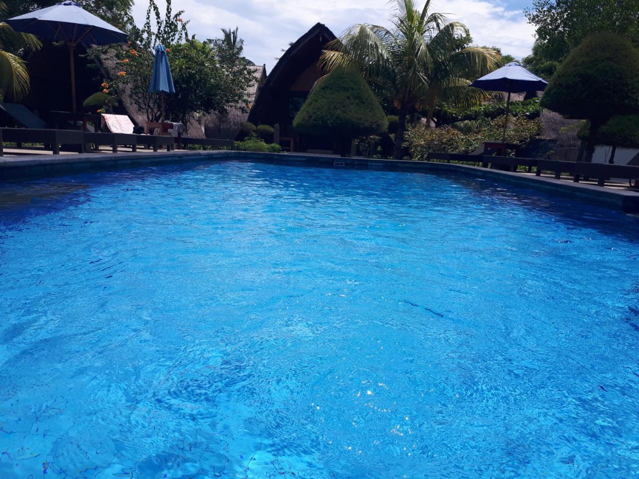 Sandy Beach Bungalows Gili Air Extérieur photo